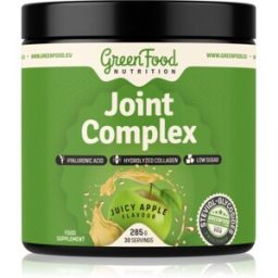 GreenFood Nutrition Joint Complex poudre pour favoriser le bon état des articulations saveur Juicy Apple 285 g