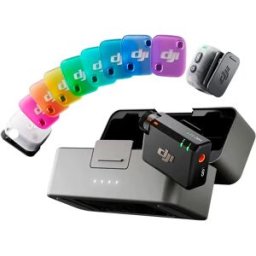DJI Microphone Sans Fil Mic Mini 2 Tx + 1 Rx Standard & Charging Case Multicolor One Size unisex