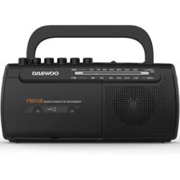 Daewoo Radio Portable Dw1108 Black One Size unisex