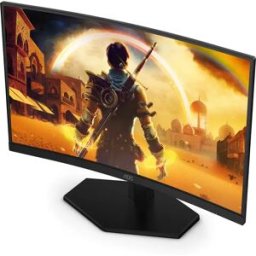 AOC Écran Gaming C24g42fe 24´´ Fhd Va Curva 180hz Black / Red One Size unisex