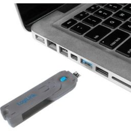 Logilink Câble De Cadenas Pour Serrure D´ordinateur Portable Au0045 Black / Silver One Size unisex