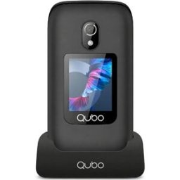 Qubo Téléphone Portable P-221bkc 4g Black One Size unisex