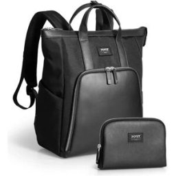 Port Designs Sac à Dos Pour Ordinateur Portable Muse Bp 16´´ Eco & Pouch Black One Size unisex
