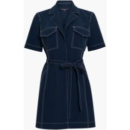 French Connection French Connection Azra Patch Pocket Mini Dress bleu FR 48 (EU 46)