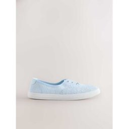 Next Baskets en toile sans lacets bleu EU 38 (UK 5)