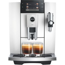 Expresso Broyeur Jura - E8 Piano White (ed) Smart Connect Offert - Machine à café à grain 1450 W - MaxiCoffee Garantie 3 ans