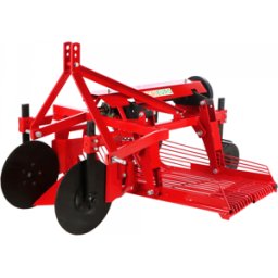 AgriEuro TOP-LINE Arracheuse de pommes de terre DM 100 avec éjection latérale - Tamis oscillant - Pour tracteurs avec attelage à trois points