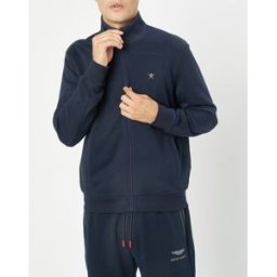 Hackett London - Veste en Jersey Smart bleu marine M