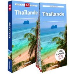 Thaïlande : 3 en 1 : guide, atlas, carte laminée Katarzyna Byrtek Expressmap Polska