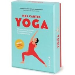 Mes cartes yoga : 60 cartes pour pratiquer à votre rythme et créer vos enchaînements Clémence Barbier, Anna Gladkoff-Veliz Leduc.s éditions