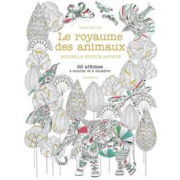Le royaume des animaux : 20 affiches à colorier et à encadrer Millie Marotta Marabout