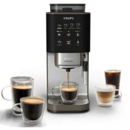 Machine À Café À Grain Krups Sa403be0 Coffee Crush Experience Taupe