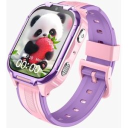 NBMOBILE Montre Connectée Enfant D55 4g Rose Gps Appel Vidéo Caméra Sos Wifi Smartwatch Avec Carte Sim