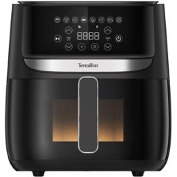 TERRAILLON Air Fryer Cook&fry; Smart, 5.7l, Friteuse Sans Huile, Friteuse À Air, 1700w, Fonction Smart Pour Peser Et Adapter
