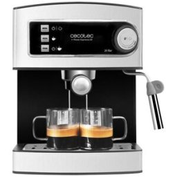 CECOTEC Machine A Café - Power Espresso - 850 W - 20 Bars - 1,5 L - Inox / Noir