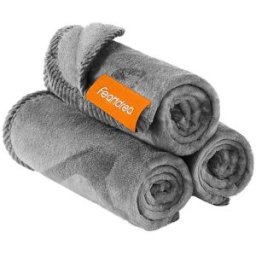 Feandrea Lot de 3 couvertures pour animaux, XS (60 x 40 cm)