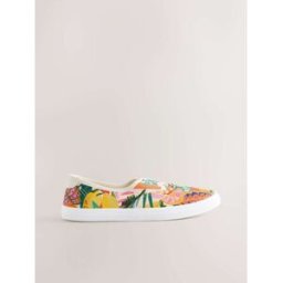 Next Baskets en toile sans lacets jaune EU 38.5 (UK 5.5)