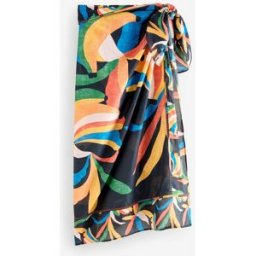 Never Fully Dressed Never Fully Dressed Paréo de plage Noir L-XL (FR 46-52)
