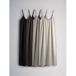 The Set The Set 4 Essentiels Robes longues à Bretelles de Plage Noir L (FR 46-48)