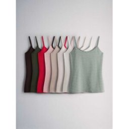 The Set The Set The Set Lot de 8 gilets cami Rose M (FR 42-44)