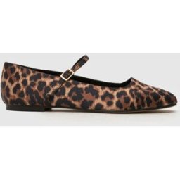 Schuh Schuh Lyra Mary Jane Ballerina Shoes Noir EU 39 (UK 6)