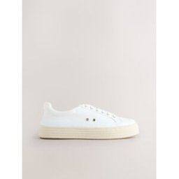 Next Baskets espadrilles à lacets Forever Comfort pâle EU 35.5 (UK 3)