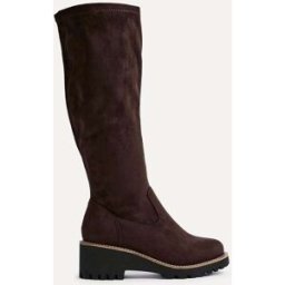 Linzi Linzi Maintain Stretch High Leg Wedge Boots Brun EU 36 (UK 3)