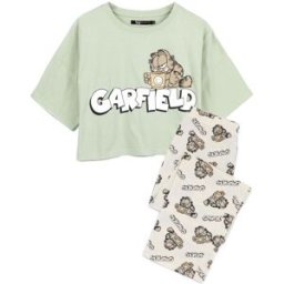 Vanilla Underground Vanilla Underground Snoopy Shorts Pyjamas Set vert M (FR 42-44)