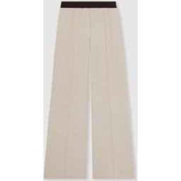 Reiss Pantalon ample à taille élastique Reiss Wilde naturel FR 38 (EU 36)