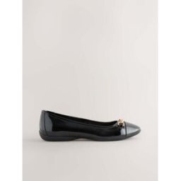 Next Ballerines à chaîne Forever Comfort Noir EU 37.5 (UK 4.5)