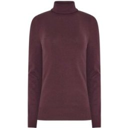 Long Tall Sally Long Tall Sally Roll Neck Jumper rouge FR 44-46 Tall (EU 42-44 T)