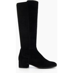 Dune London Dune London Tayla Smart Stretch High Leg Boots Noir EU 41 (UK 8)