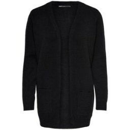 ONLY ONLY Longline Open Cardigan Noir XL (FR 50-52)
