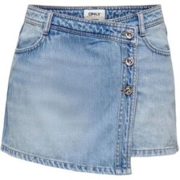 ONLY ONLY Mini Denim Wrap Skort bleu FR 38 (EU 36)