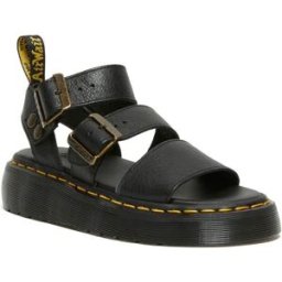 DR MARTENS Dr. Martens Gryphon Quad Pisa Leather Sandals Noir EU 37 (UK 4)