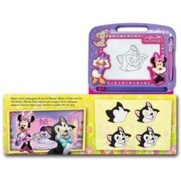 ALO Disney Minnie Un Tableau Magnétique Et Stilet - Livre Cartonné De 22