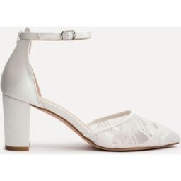 Linzi Linzi Essence Fleuri Lace Court talons crème EU 41 (UK 8)