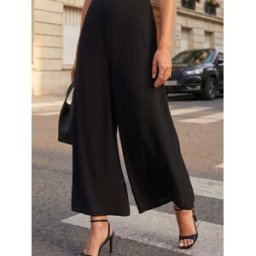 Roman Roman Palazzo Culottes Noir FR 40 (EU 38)