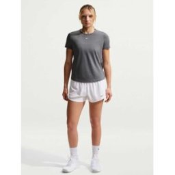 Nike Nike One Classic Dri-FIT Short Sleeve T-Shirt Gris M (FR 42-44)
