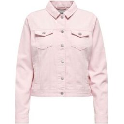 ONLY ONLY Comfort Stretch Classic Denim Jacket Rose FR 38 (EU 36)