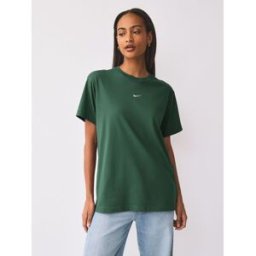 Nike Nike Sportswear Essential Oversized T-Shirt vert M (FR 42-44)