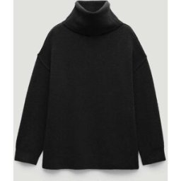Hush Hush Meryl Roll Neck Jumper Noir L-XL (FR 46-52)