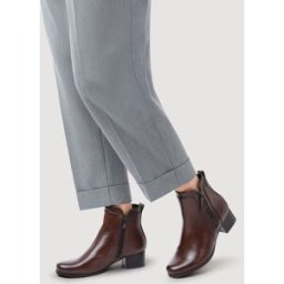 Pavers Pavers Smart Zip-Fastening Boots Brun EU 38 (UK 5)