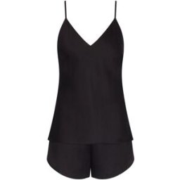 Triumph Triumph Silky Sensuality Vest & Shorts Pyjamas Set Noir FR 40 (EU 38)