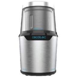Moulin À Café Cecotec Titanmill 300 Duoclean Acier Inoxydable Lames En Titane
