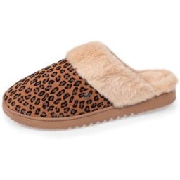 Isotoner - Chaussons mules cuir Femme Léopard léopard 41 Femme