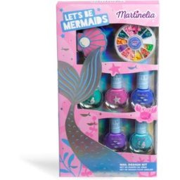 Martinelia Let´s be Mermaid Nails Design Kit kit ongles pour enfant 3+