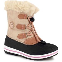 Kimberfeel - Bottes fourrées Elisa rose/noir 28