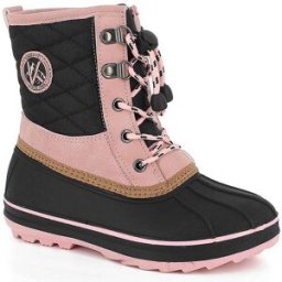 Kimberfeel - Boots fourrées Noor vieux rose/noir 33
