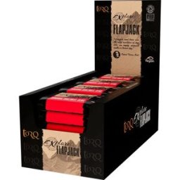 Torq Boîte De Barres énergétiques Bio Au Gâteau De Flocons D´avoine Tranche De Bakewell Cerise 65g 20 Unités